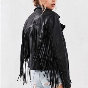 Blank NYC 'Let it Ride' Faux leather jacket